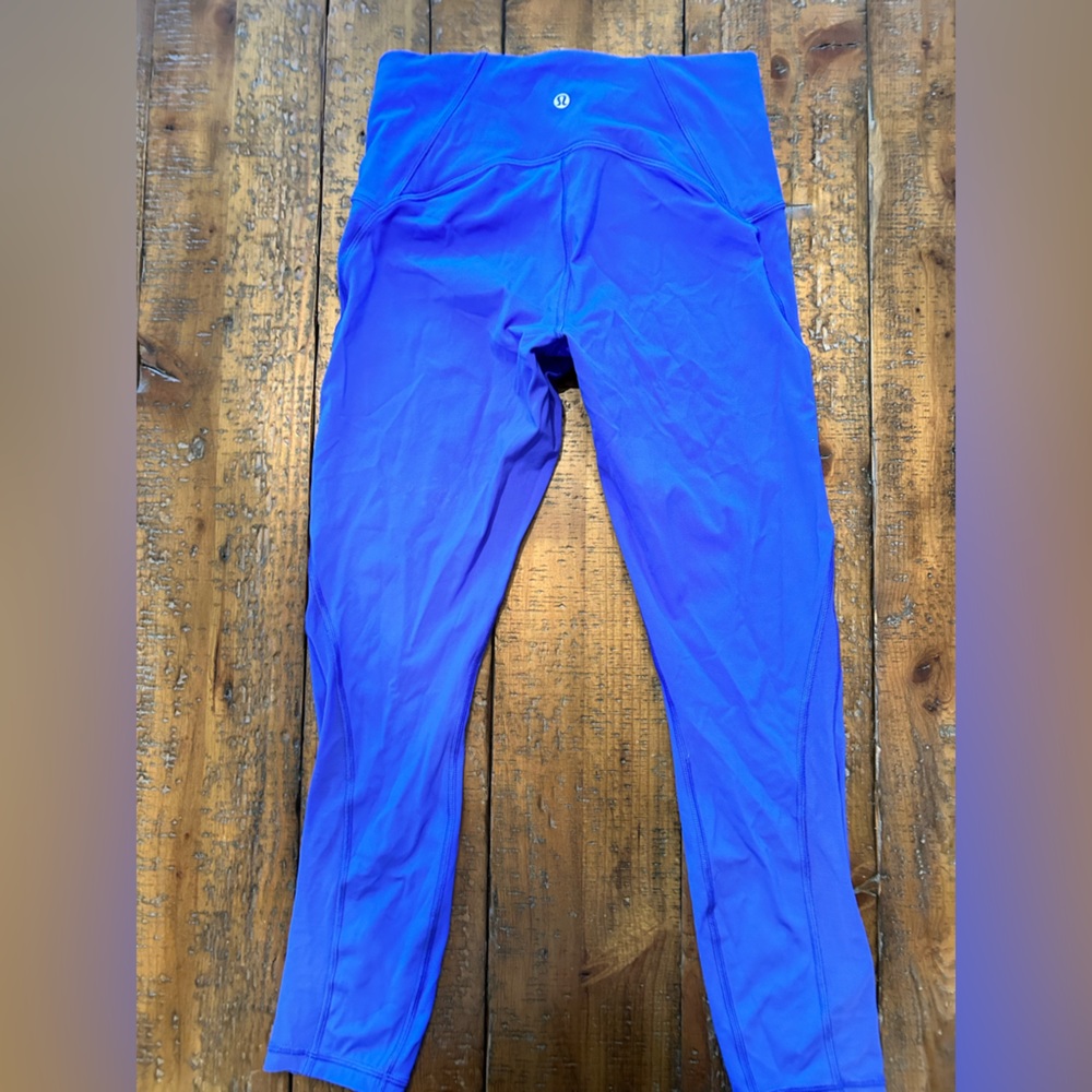 Lululemon Leggings size 8, Royal Blue